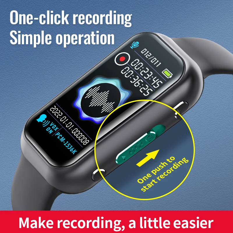 Voice Recorder Smart Digital W - đánh giá và giá Smartwatch Noise Watches