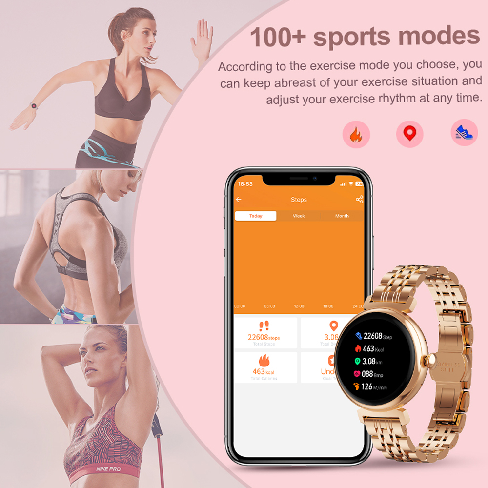 1.04 inch AMOLED Screen Fashio - đánh giá và giá Smartwatch Angelo Watches