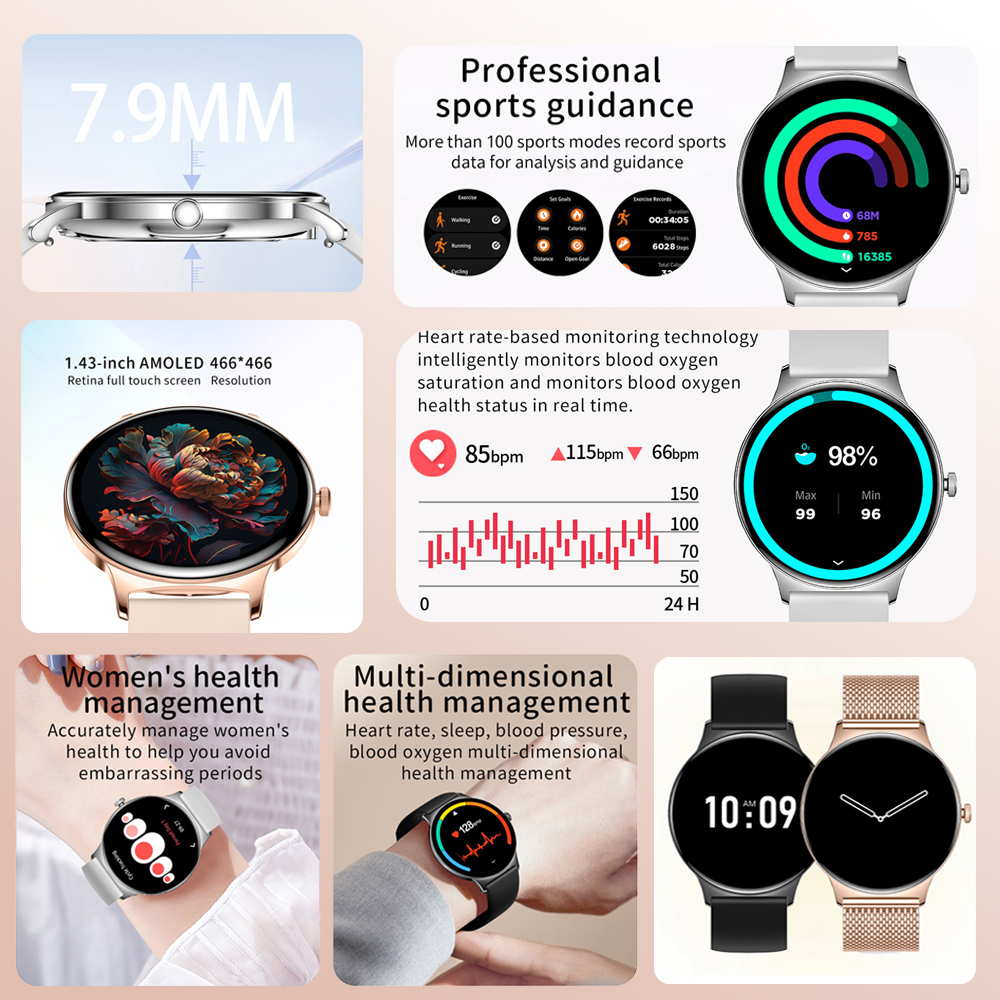 Ultra-Thin Fashion Women Smart - đánh giá và giá Smartwatch Angelo Watches