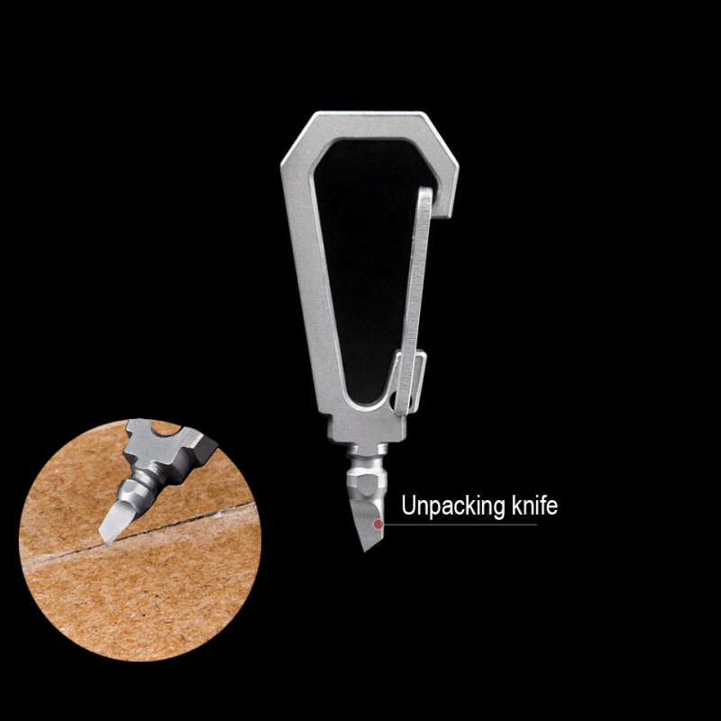 1pc Titanium Alloy Keychain ED - đánh giá và giá Tritium Gas Tube