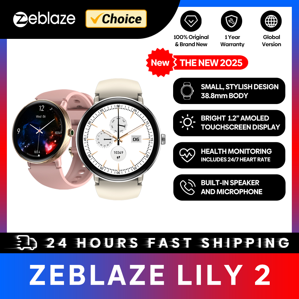 The NEW 2025 Zeblaze Lily 2 Vo - đánh giá và giá Smartwatch Angelo Watches