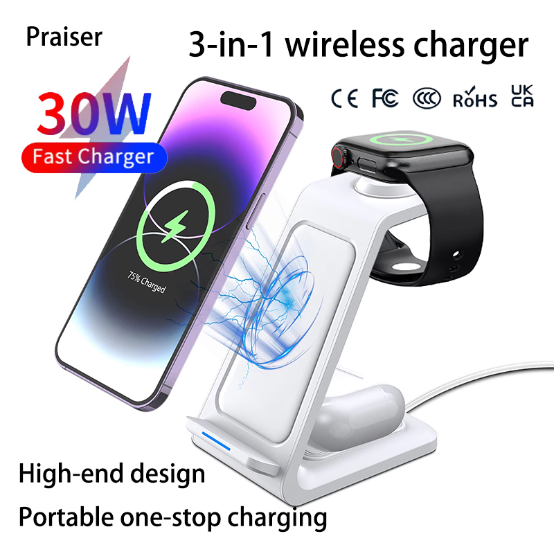 15W 3 in 1 Wireless Charger St - đánh giá và giá Smartwatch Watches Xiaomi