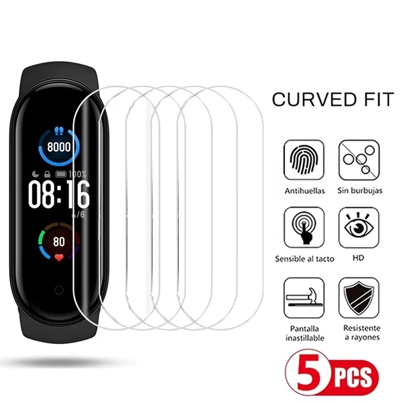 5Pcs Hydrogel Film for Xiaomi  - đánh giá và giá Watches Not Smartwatch