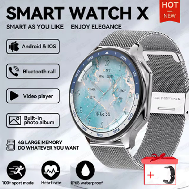 1.43 inch Big Screen Men Women - đánh giá và giá Smartwatch Iphone Watches For Women