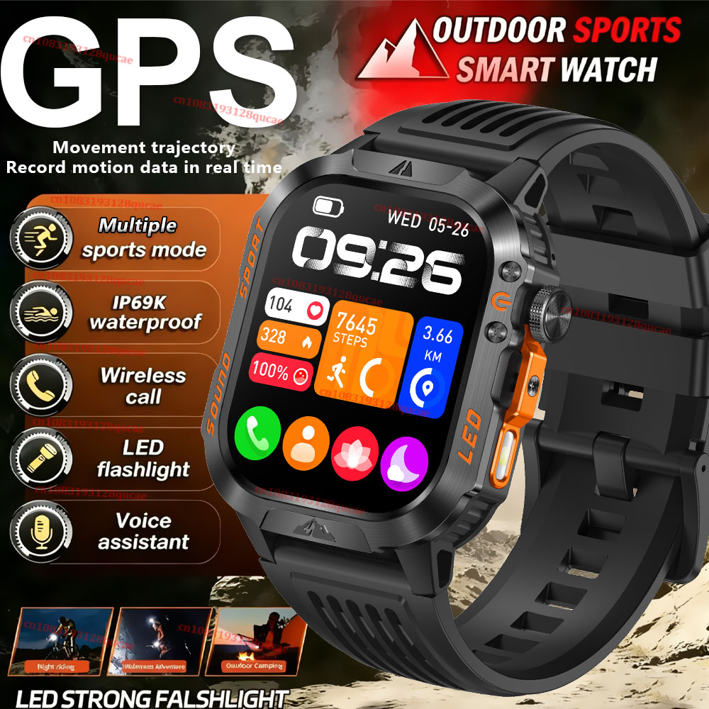 New Military GPS Smart Watch M - đánh giá và giá Smartwatch Angelo Watches