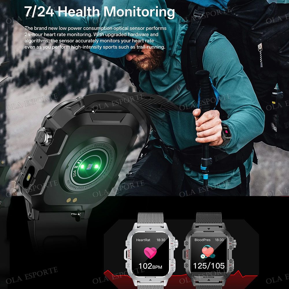 New Military GPS Smart Watch M - đánh giá và giá Smartwatch Angelo Watches
