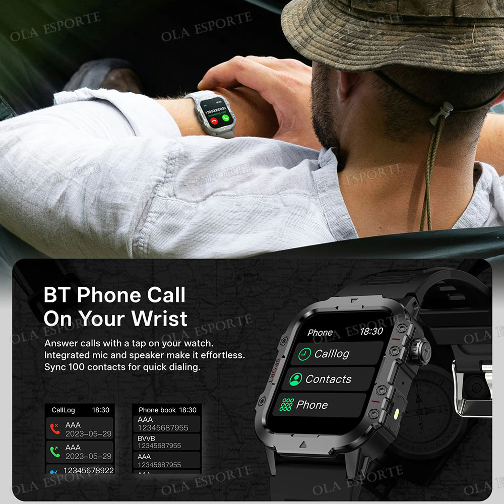 New Military GPS Smart Watch M - đánh giá và giá Smartwatch Angelo Watches