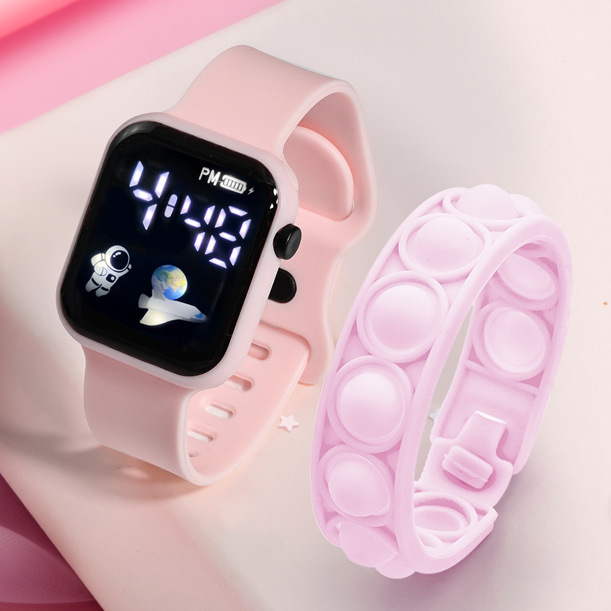2PCS Children's Smart Watch Br - đánh giá và giá Smartwatch Watches Gift For Girls