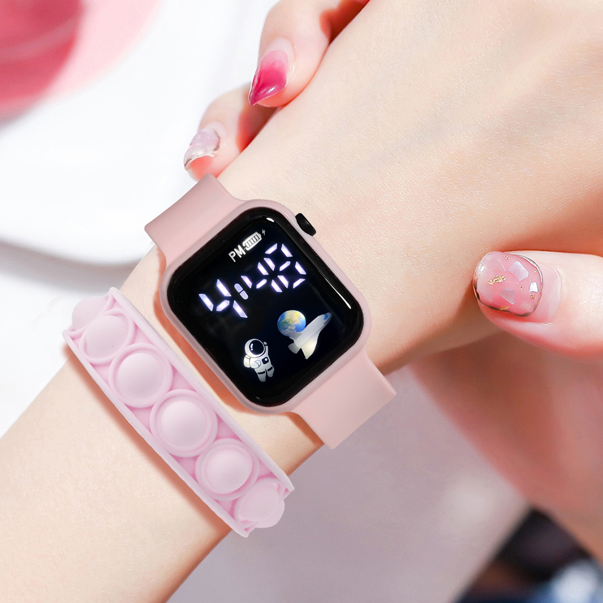 2PCS Children's Smart Watch Br - đánh giá và giá Smartwatch Watches Gift For Girls
