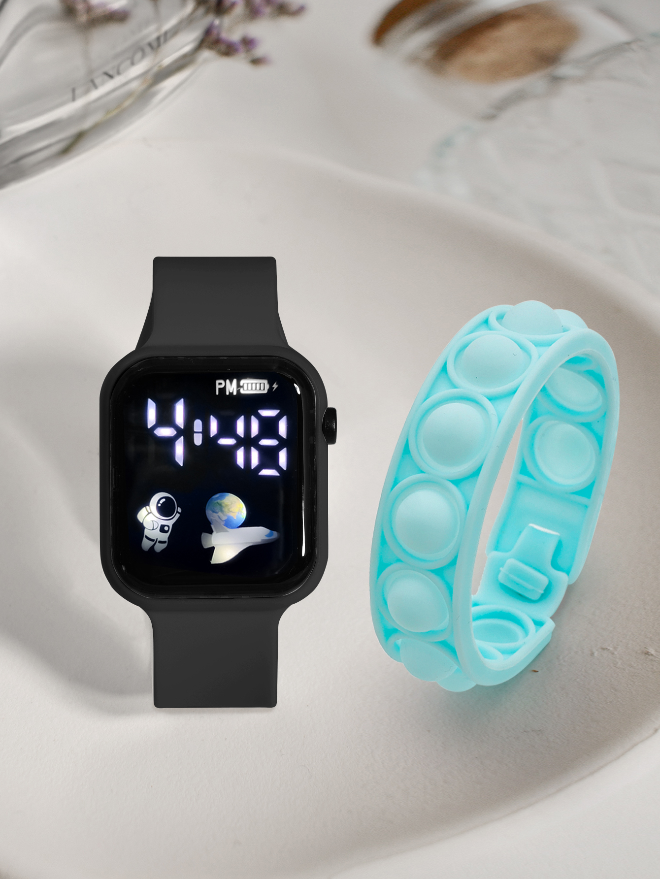 2PCS Children's Smart Watch Br - đánh giá và giá Smartwatch Watches Gift For Girls