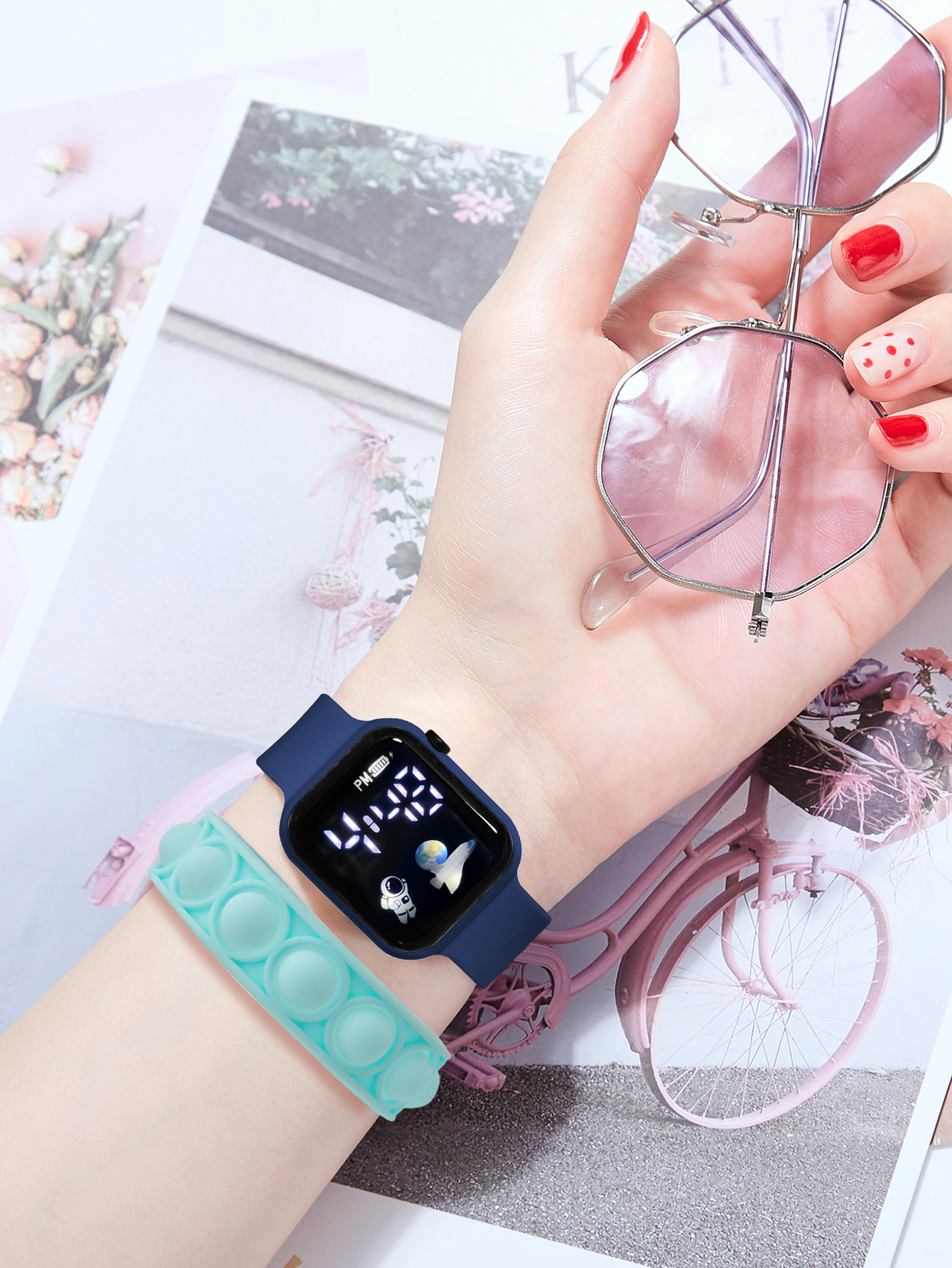2PCS Children's Smart Watch Br - đánh giá và giá Smartwatch Watches Gift For Girls